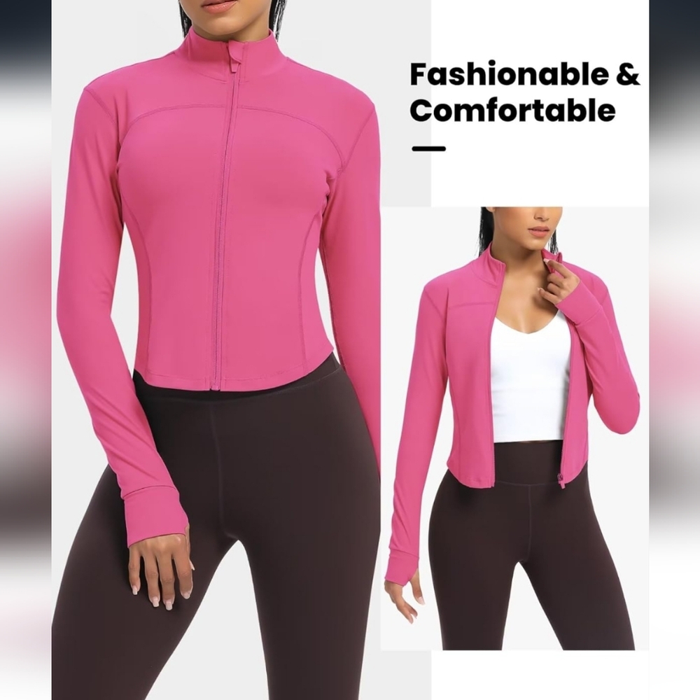 NWT Hot Pink Sports Sweater